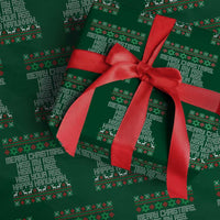 Merry Christmas Kiss My Ass Happy Hanukkah Wrapping Paper Roll - Wonder Print Shop