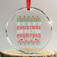 Merry Christmas Ya Filthy Animal Crystal Glass Ornament Funny Fantasy Movie Meme LOL Ugly Xmas - Wonder Print Shop