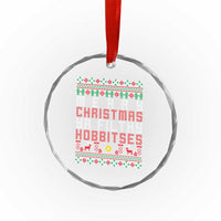 Merry Christmas Ya Filthy Animal Crystal Glass Ornament Funny Fantasy Movie Meme LOL Ugly Xmas - Wonder Print Shop