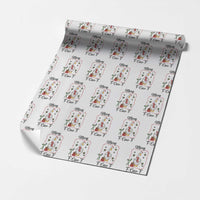 Merry F Caw F Duck Sarcastic Joke Gift Wrapping Paper Roll Funny Christmas Gift - Wonder Print Shop
