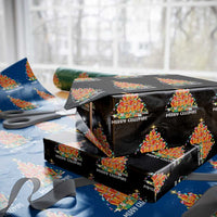 Merry Glizzmas Wrapping Paper Roll Funny Hotdog Christmas Tree