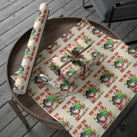 Merry Kwanzaa Black Santa Cowboy Wrapping Paper Roll African Heritage Celebration Gift - Wonder Print Shop
