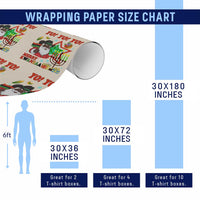 Merry Kwanzaa Black Santa Cowboy Wrapping Paper Roll African Heritage Celebration Gift - Wonder Print Shop