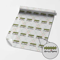 Merry Pigmas Wrapping Paper Roll Holiday Gift For Pig Lovers - Wonder Print Shop