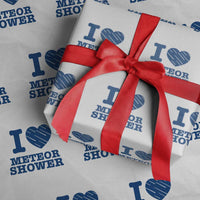 Meteor Shower Lover Wrapping Paper Roll Astronomy Enthusiast Gift
