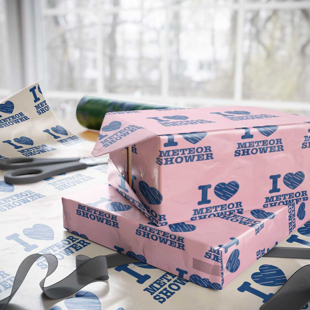 Meteor Shower Lover Wrapping Paper Roll Astronomy Enthusiast Gift