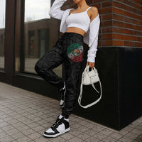 Mexican Aztec Sun Jogger Pants Flag Color Unique Style - Wonder Print Shop