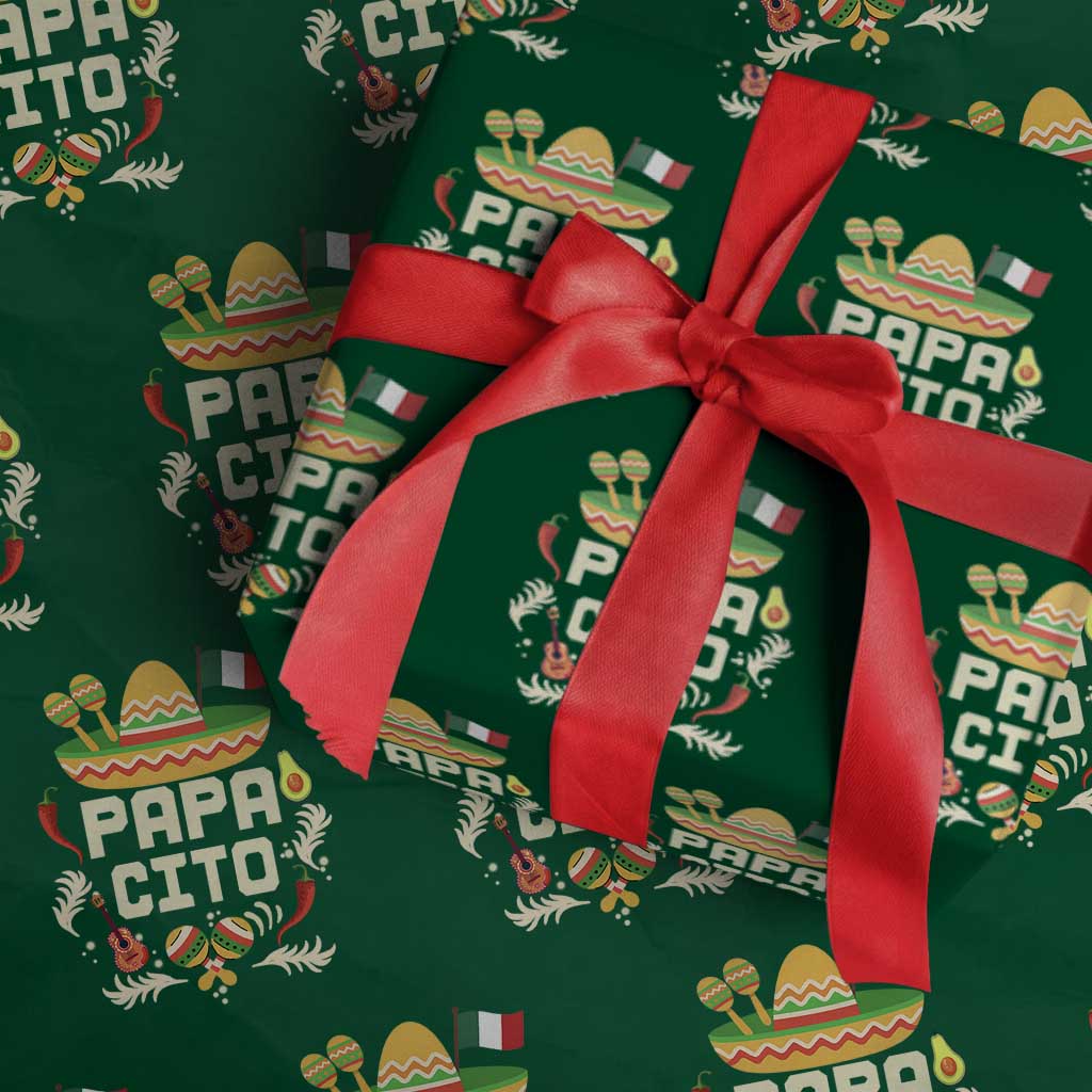 Mexican Dad Wrapping Paper Roll Papa Cito Latino Fathers Day Gift Mexican Pride