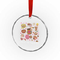 Mexican Pregnancy Announcement Crystal Glass Ornament Cookies For Two Please Xmas Maternity Gift TS10