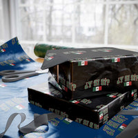 Mexican Y Si Si Wrapping Paper Roll Mexico Flag Funny Mexican Optimistic Saying