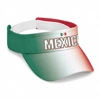 Mexico 2026 Football Sun Visor Cap Viva Mexico