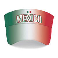 Mexico 2026 Football Sun Visor Cap Viva Mexico