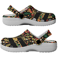 Mexico Cinco de Mayo Clogs Shoes Fiesta and then Siesta