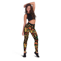 Mexico Cinco de Mayo Leggings Fiesta and then Siesta