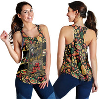 Mexico Cinco de Mayo Women Racerback Tank Fiesta and then Siesta
