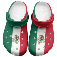 Mexico Clogs Shoes Heritage Palette Flag-Inspired - Wonder Print Shop