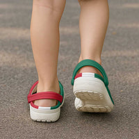 Mexico Clogs Shoes Heritage Palette Flag-Inspired - Wonder Print Shop