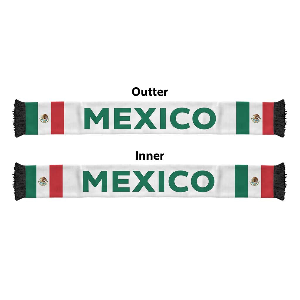 Mexico Football 2026 Soccer Scarf Flag Style