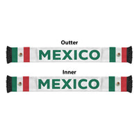 Mexico Football 2026 Soccer Scarf Flag Style