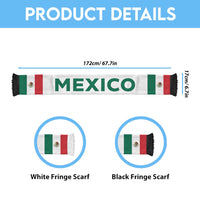 Mexico Football 2026 Soccer Scarf Flag Style