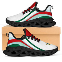 Mexico Football Clunky Sneakers Flag-Inspired Curve Style