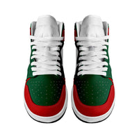 Mexico High Sneakers AJ1 Classic National Flag Style - Wonder Print Shop