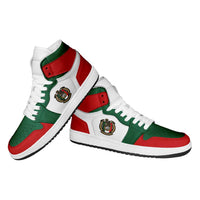 Mexico High Sneakers AJ1 Classic National Flag Style - Wonder Print Shop