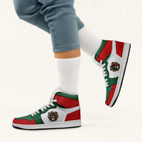 Mexico High Sneakers AJ1 Classic National Flag Style - Wonder Print Shop