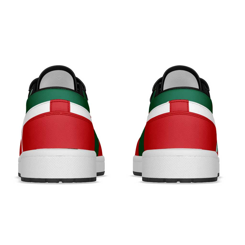 Mexico Low Sneakers Classic National Flag Style - Wonder Print Shop