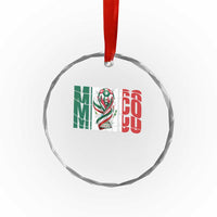 Mexico National Soccer Lover World Crystal Glass Ornament Football Fan Gift
