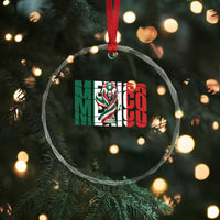 Mexico National Soccer Lover World Crystal Glass Ornament Football Fan Gift