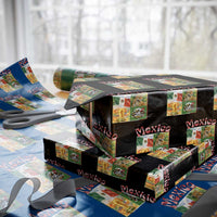 Mexico National Soccer Lover Wrapping Paper Roll Patriotic Mexican Fan Gift
