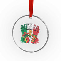 Mexico Soccer Fan Crystal Glass Ornament Funny 67 Viral Gen Alpha Slang Gift