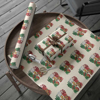 Mexico Soccer Fan Wrapping Paper Roll Funny 67 Viral Gen Alpha Slang Gift