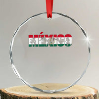 Mexico Soccer Lover Crystal Glass Ornament World Football Fan Gift