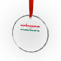 Mexico Soccer Lover Crystal Glass Ornament World Football Fan Gift