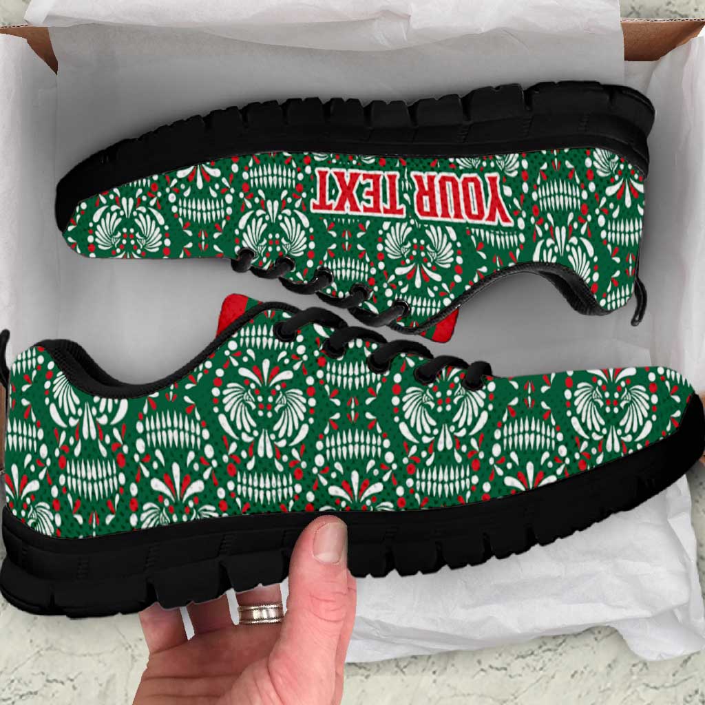 Mexico WC26 Personalized Sneakers Minimalist Aztec Eagle El Tricolor