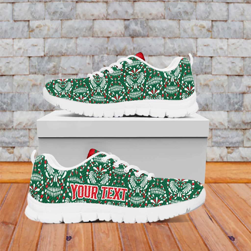 Mexico WC26 Personalized Sneakers Minimalist Aztec Eagle El Tricolor