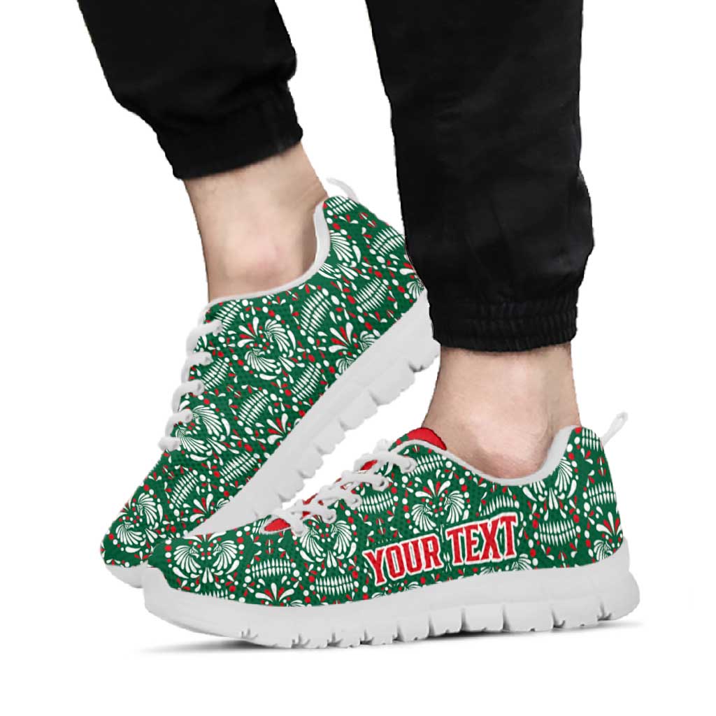 Mexico WC26 Personalized Sneakers Minimalist Aztec Eagle El Tricolor