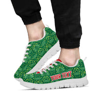 Mexico WC26 Personalized Sneakers Minimalist Aztec Eagle Green Color