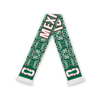 Mexico WC26 Soccer Scarf Minimalist Aztec Eagle El Tricolor