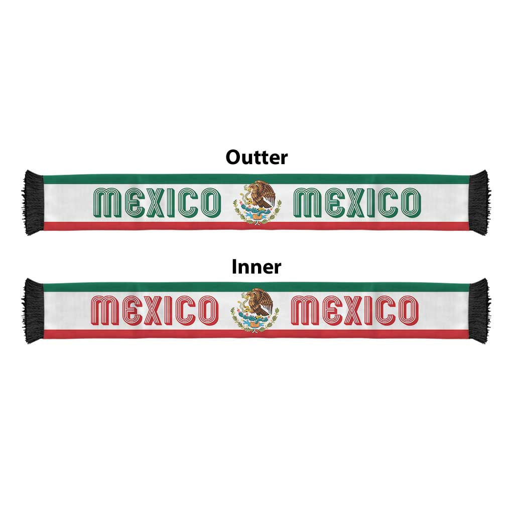 Mexico World Football 2026 Soccer Scarf National Pride Never Stops