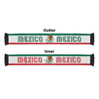 Mexico World Football 2026 Soccer Scarf National Pride Never Stops