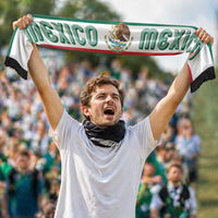 Mexico World Football 2026 Soccer Scarf National Pride Never Stops