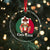 Mexico Xmas Crystal Glass Ornament Cholo Claus Mexican Santa Sombrero Feliz Navidad - Wonder Print Shop