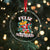 Mexico Xmas Crystal Glass Ornament Feliz Navidad Dabbing Spanish Sombrero - Wonder Print Shop
