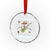 Mexico Xmas Crystal Glass Ornament Feliz Navidad Juana Party Snowman Dancing - Wonder Print Shop