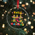 Mexico Xmas Crystal Glass Ornament Feliz Navidad Mexican Fiesta Hot Pepper Guitar Party - Wonder Print Shop