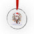Mexico Xmas Crystal Glass Ornament Sugar Skull On Tree Funny Xmas - Wonder Print Shop