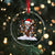 Mexico Xmas Crystal Glass Ornament Sugar Skull On Tree Funny Xmas - Wonder Print Shop